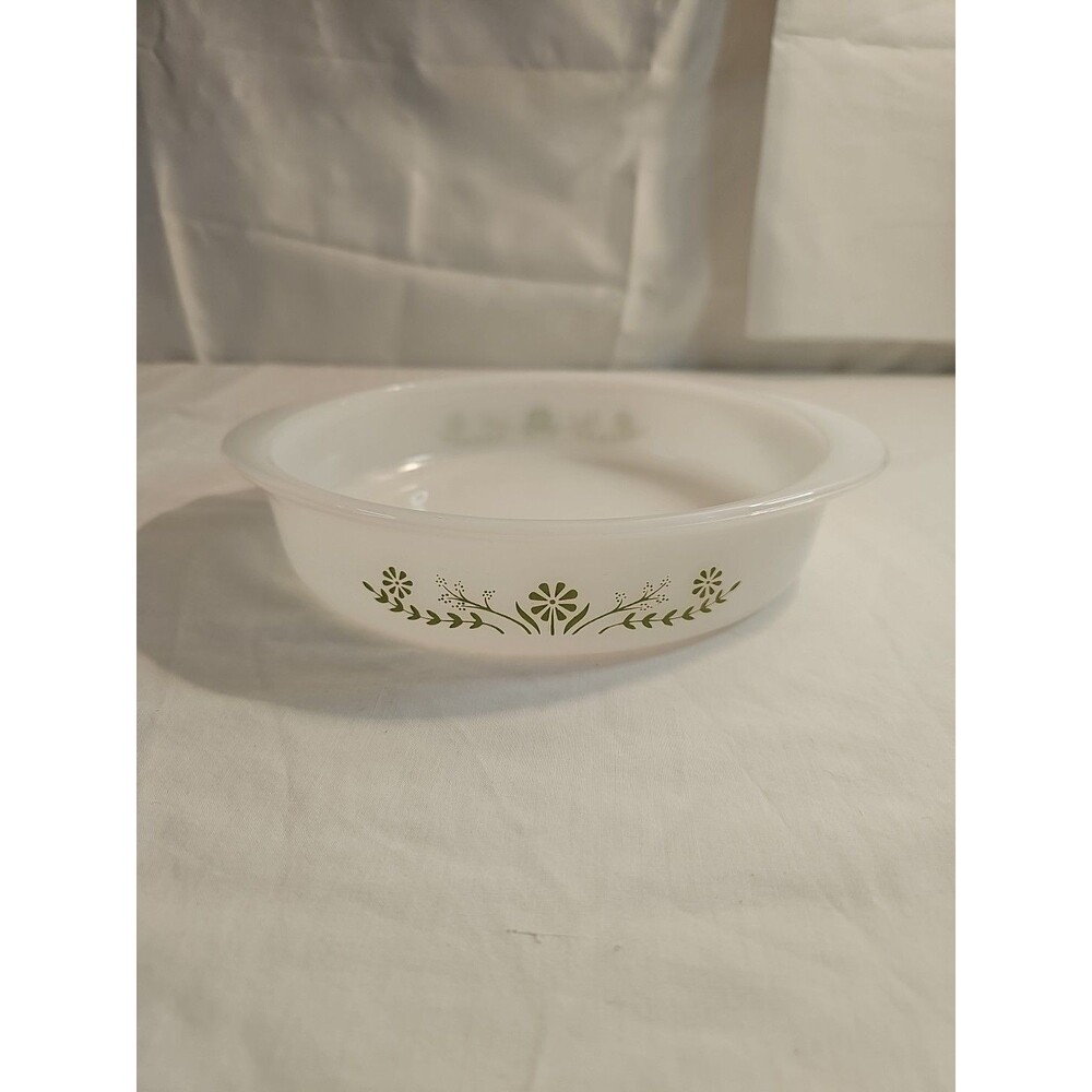 Vintage Glasbake Mid Century Casserole Dish J-2429 USA